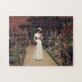Quebra-cabeça Leihgton Lady in a Garden