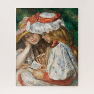 Quebra-cabeça Leitura de duas garotas - Impressionista Renoir