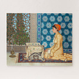 Quebra-cabeça Leitura de Jovem | Osman Hamdi Bey |