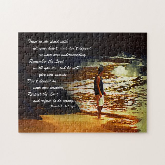 Quebra-cabeça Lembre-se do Senhor (Horizontal)