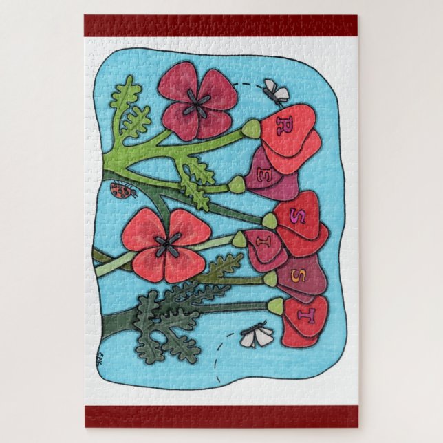 Quebra-cabeça Lembre-se dos Resistentes (Vertical)