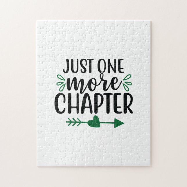 Quebra-cabeça Lendo Arte Apenas Mais Um Capítulo (Vertical)