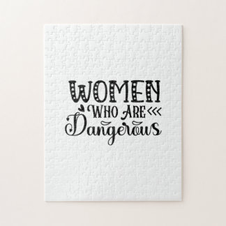 Quebra-cabeça Lendo Mulheres De Arte Que São Perigosas