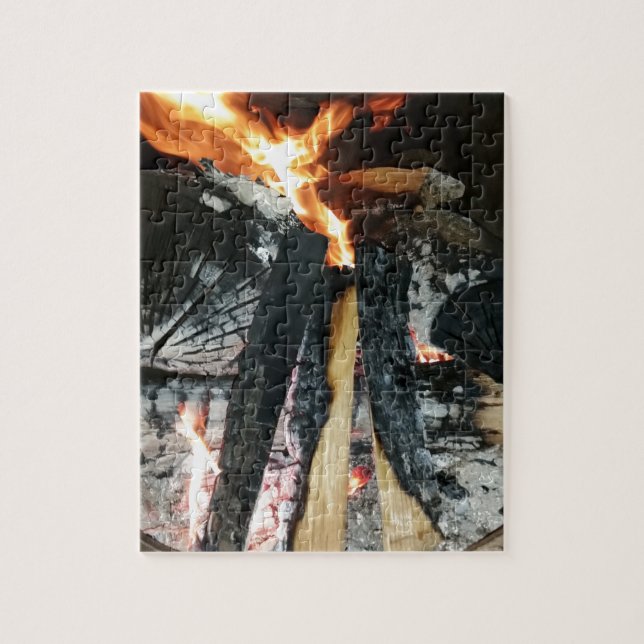 Quebra-cabeça Lenha (Vertical)