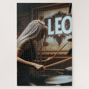 Quebra-cabeça Leo Zodiac Musical Drums