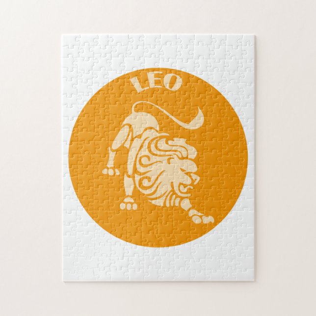 Quebra-cabeça Leo, Zodiac Sign, Horoscope, Astrology (Vertical)