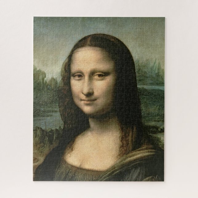 Quebra-cabeça Leonardo da Vinci | Mona Lisa, c.1503-6 (Vertical)