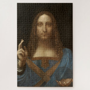 Quebra-cabeça Leonardo Da Vinci Salvator Mundi