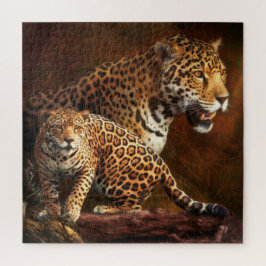 QUEBRA-CABEÇA LEOPARD "A NOITE SELVAGEM"