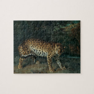 Quebra-cabeça Leopardese (por Jean-Baptiste Oudry)