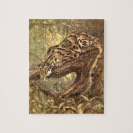 Quebra-cabeça Leopardo nublado por Cisne CE, Animais Selvagens V