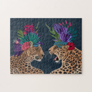 Quebra-cabeça Leopardos Hot House  Casal