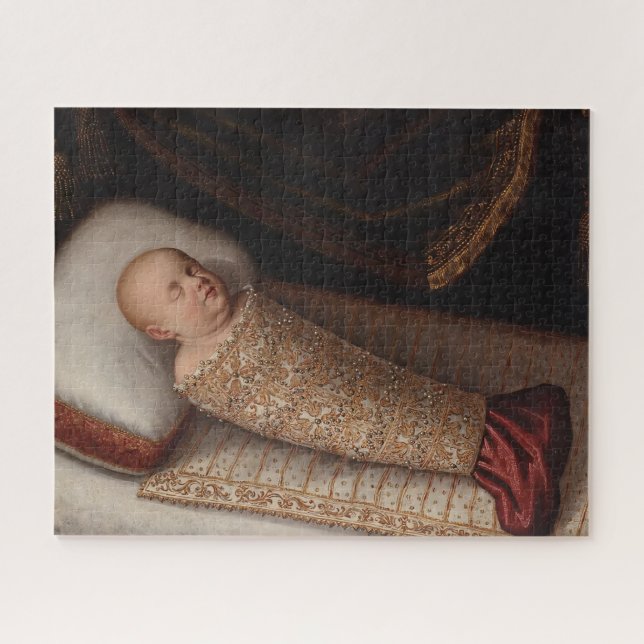 Quebra-cabeça Leopoldo de’ Medici  in swaddling, Ligozzi (Horizontal)