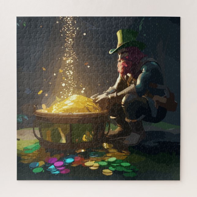 Quebra-cabeça Leprechaun Hideaway (Vertical)