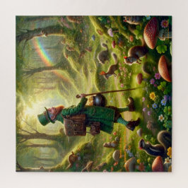 Quebra-cabeça Leprechaun Pot of Gold Pursuit
