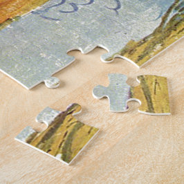 Quebra-cabeça Les Alyscamps por Van Gogh. Paisagem do outono