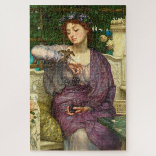 Quebra-cabeça Lesbia e seu Sparrow (por Edward John Poynter)