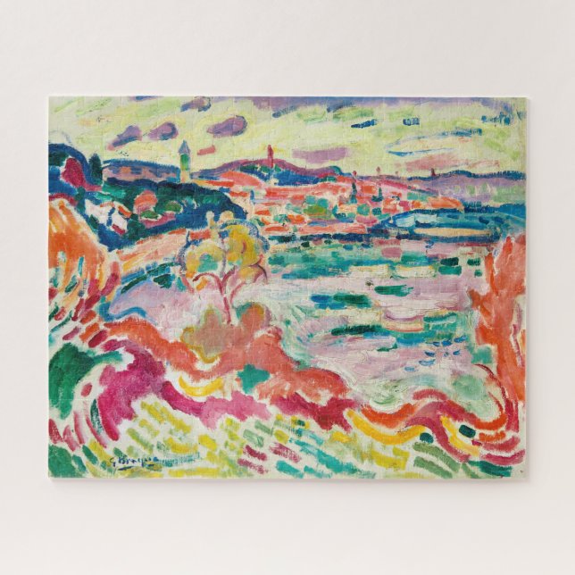 Quebra-cabeça L'Estaque | Georges Braque | (Horizontal)