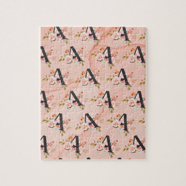 Quebra-cabeça Letra A (Vertical)