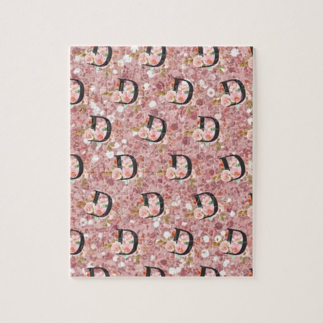 Quebra-cabeça Letra D (Vertical)