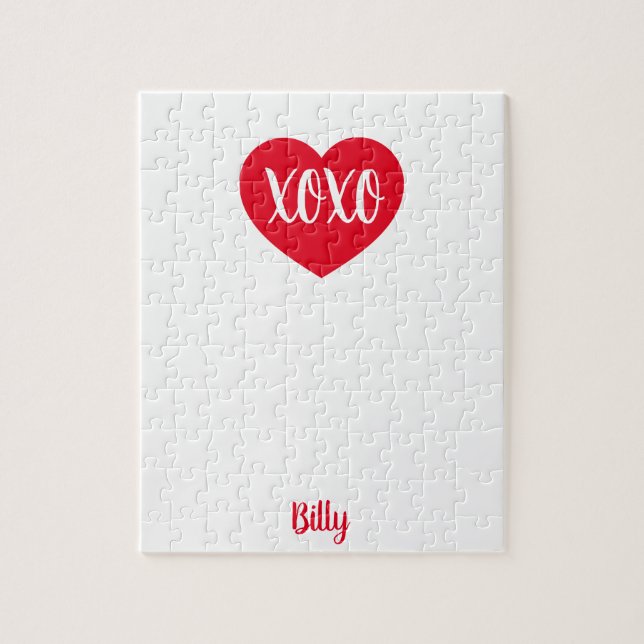 Quebra-cabeça Letra Love Heart Namorados Frustration (Vertical)