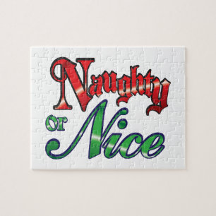Quebra-cabeça Letras verdes vermelhas retros do Natal, as