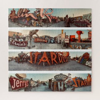 Quebra-cabeça Letreiros de Neon Las Vegas Square Puzzle