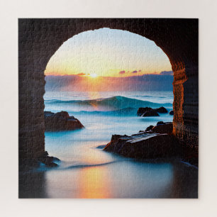 Quebra-cabeça Levantamento do Oceano com Túnel de Brick