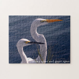 Quebra-cabeça Levantando Egrets
