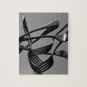 Quebra-cabeça Levitação do garfo