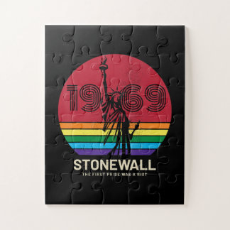 Quebra-cabeça Lgbt Gay Lésbian Pride 52º aniversário Stonewall