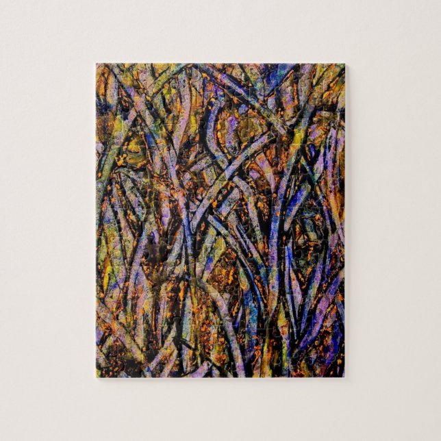 Quebra-cabeça lgcarnivalglassgrasswithorangenmoldfungus (Vertical)