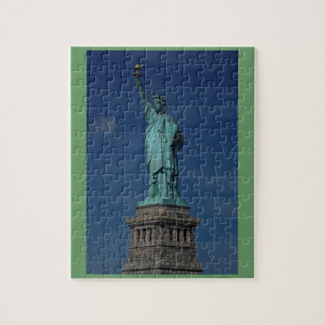 Quebra-cabeça Liberdade iluminando o mundo - Estátua da Liberdad (Vertical)