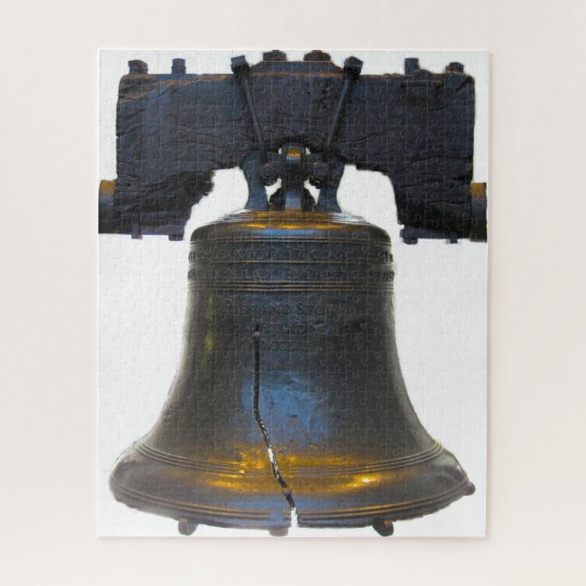 Quebra-cabeça Liberty Bell Filadélfia. (Vertical)