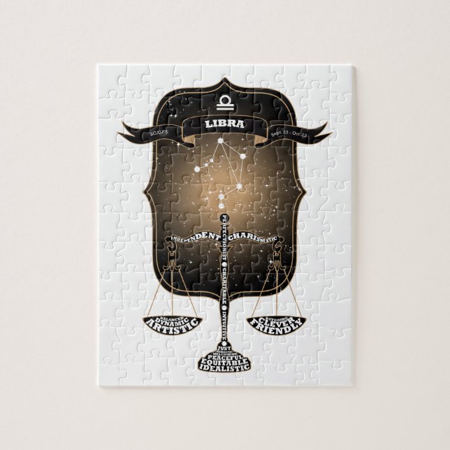 Quebra-cabeça Libra (Vertical)