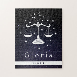 Quebra-cabeça Libra Escala Zodiac Sinal Celestial Céu Cósmico No