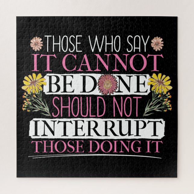 Quebra-cabeça Líder Feminina Empoderada (Vertical)