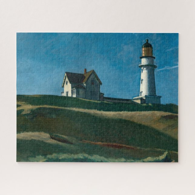Quebra-cabeça Lighthouse Hill | Edward Hopper | (Horizontal)