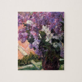 Quebra-cabeça Lilacs em uma janela por Mary Cassatt