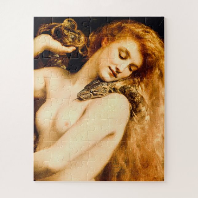 Quebra-cabeça Lilith por John Collier (Vertical)