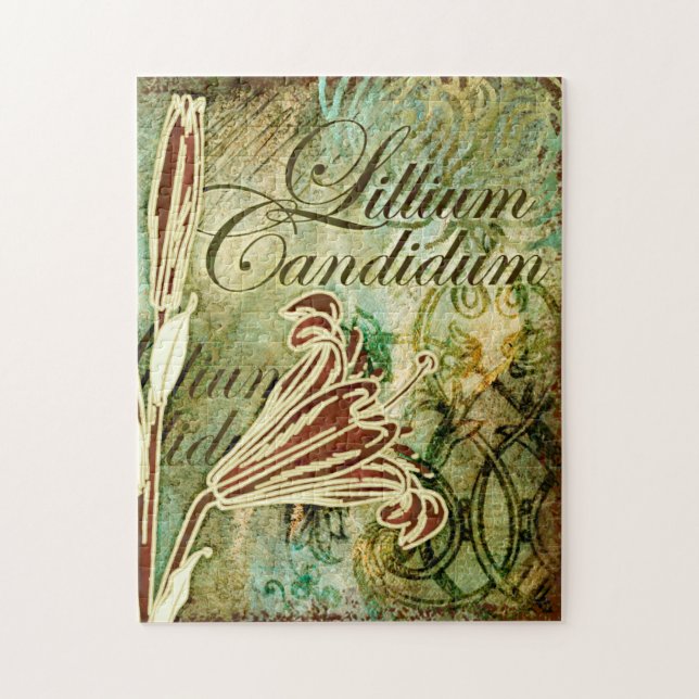 Quebra-cabeça Lillium Candidum (Vertical)