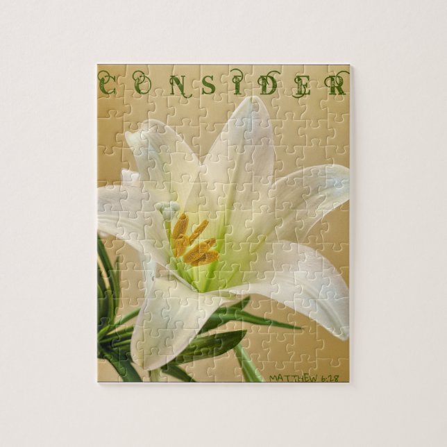 Quebra-cabeça Lily do Vale (Vertical)