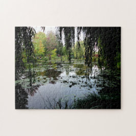 Quebra-cabeça Lily Pond, Giverny, França