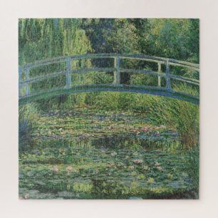 Quebra-cabeça Lily Pond, Painting Oil Landscape, Monet