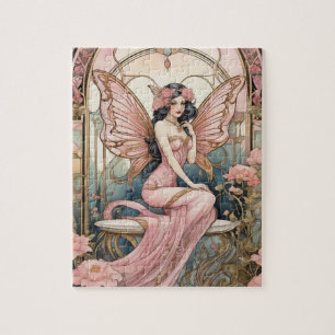 Quebra-cabeça Linda Arte Nouveau Fairy