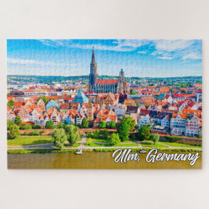 Quebra-cabeça Linda Cidade De Ulm, Alemanha