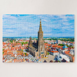 Quebra-cabeça Linda Cidade De Ulm, Alemanha