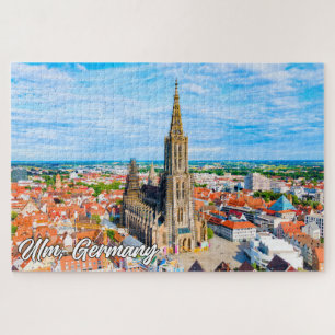 Quebra-cabeça Linda Cidade De Ulm, Alemanha
