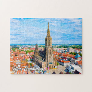 Quebra-cabeça Linda Cidade De Ulm, Alemanha
