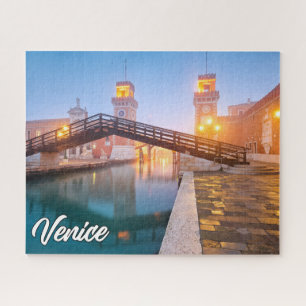 Quebra-cabeça Linda Cidade Histórica De Veneza, Itália